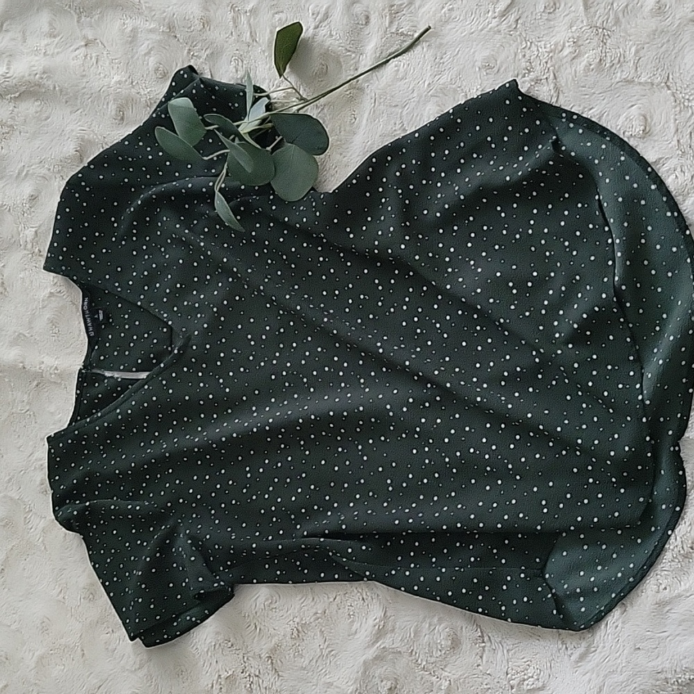 41 Hawthorn Zari Flutter Sleeve Blouse